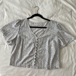 Crop Top Blouse